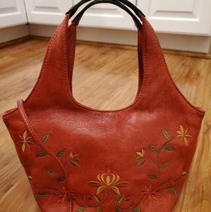 Nine West embroidered purse